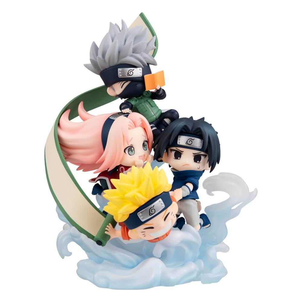 NARUTO SHIPPUDEN - Gather here, Team 7 - Statuette FigUnity 13cm - 6
