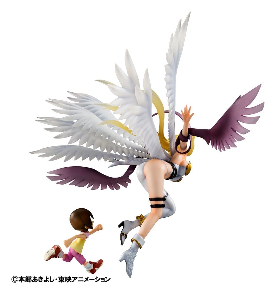 DIGIMON - Angewomon & Hikari Yagami - Statuette G.E.M. 22cm