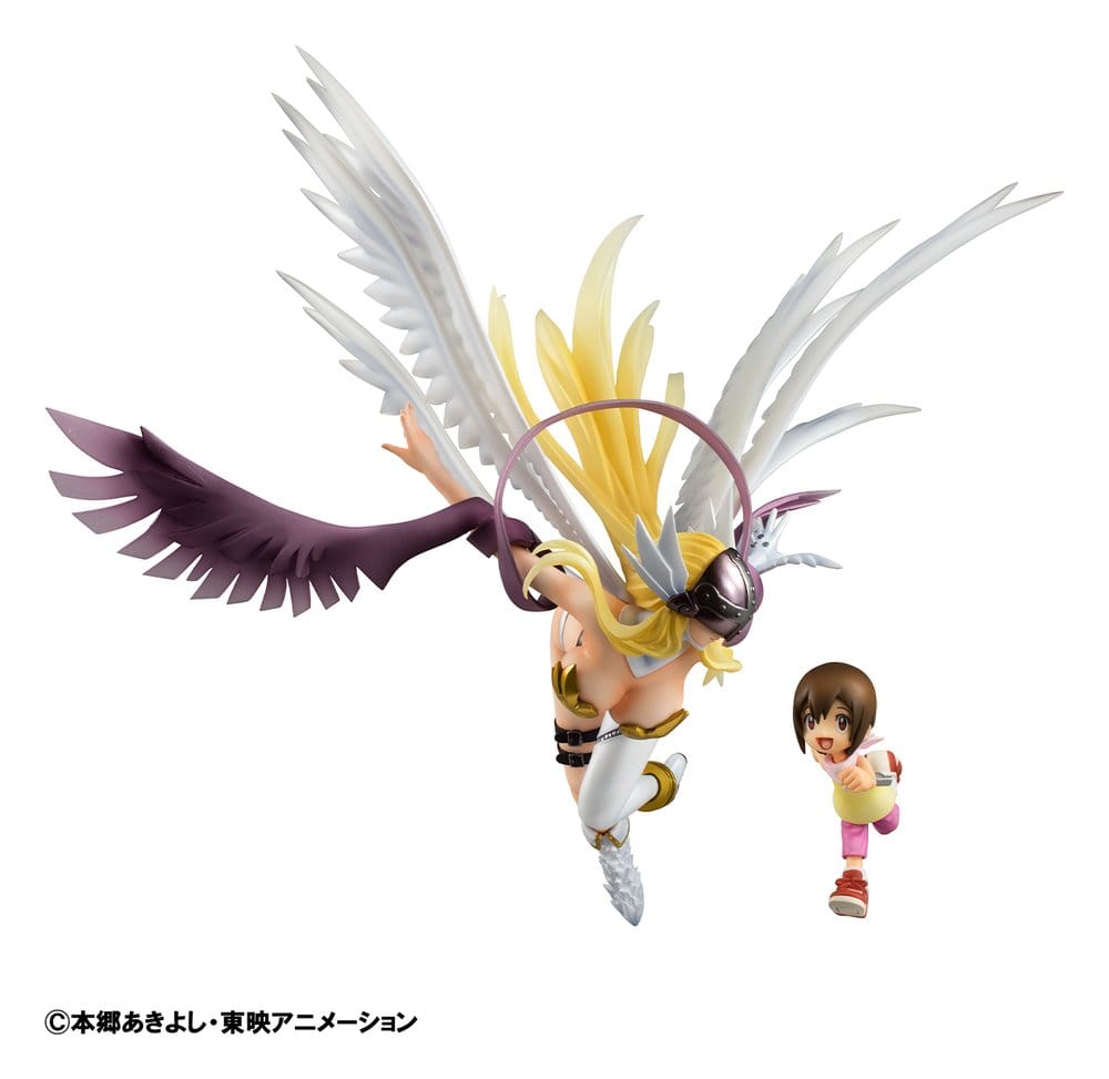 DIGIMON - Angewomon & Hikari Yagami - Statuette G.E.M. 22cm