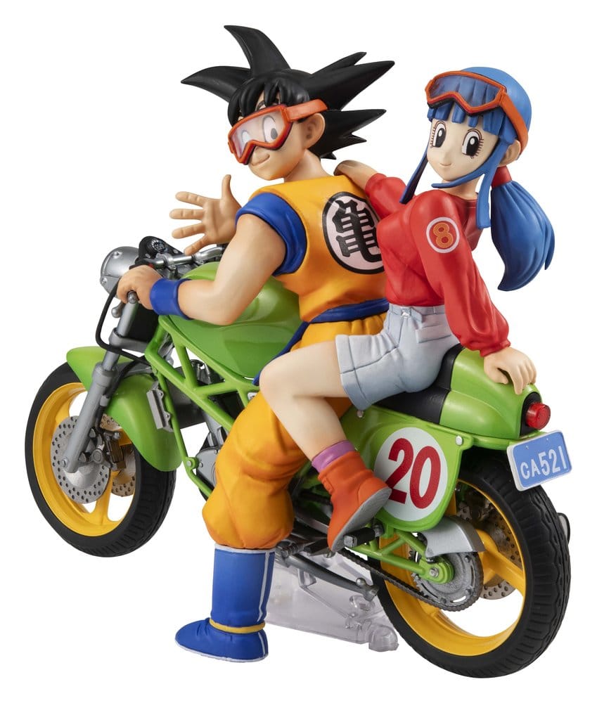 DRAGON BALL Z - Son Goku & Chichi - Statuette Desktop Real McCoy 15cm