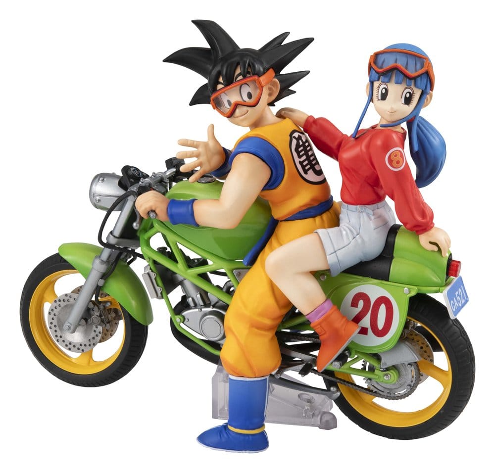 DRAGON BALL Z - Son Goku & Chichi - Statuette Desktop Real McCoy 15cm