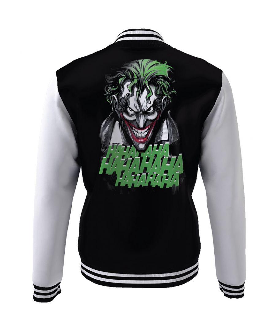 DC COMICS - Blouson Teddy Joker Laugh (M) - 2