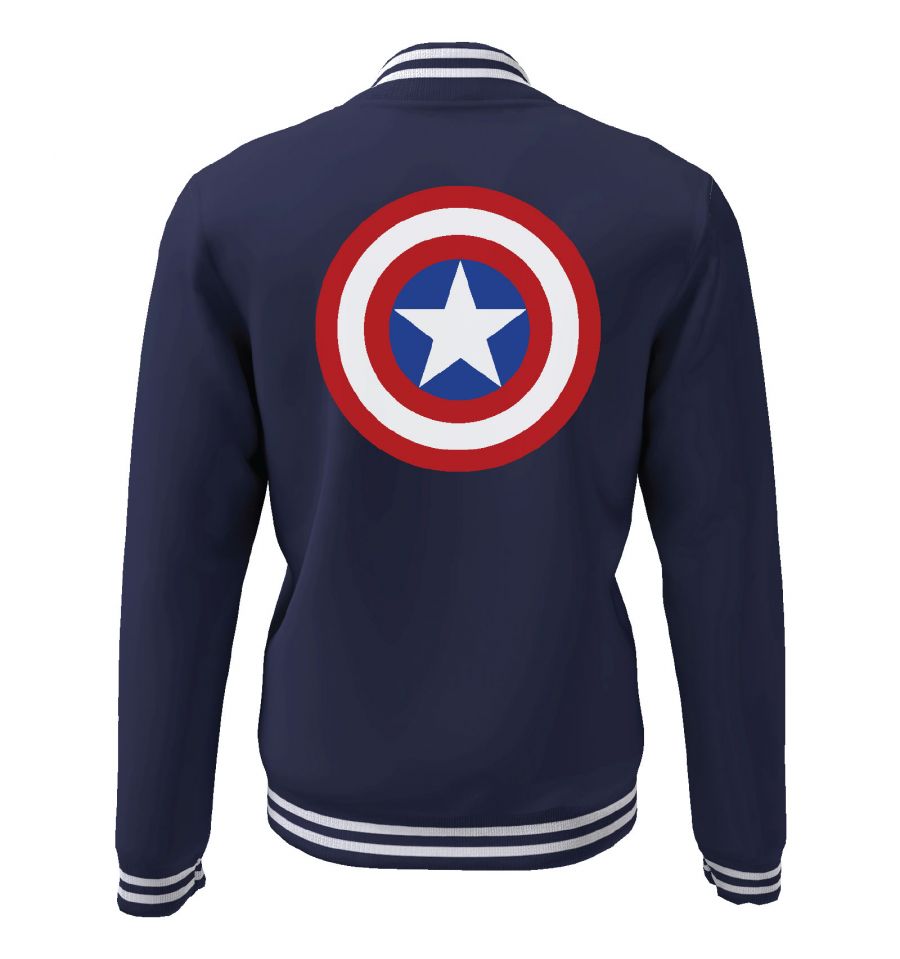 One Piece Jaqueta College Marvel VARSITY JACKETS Máscara