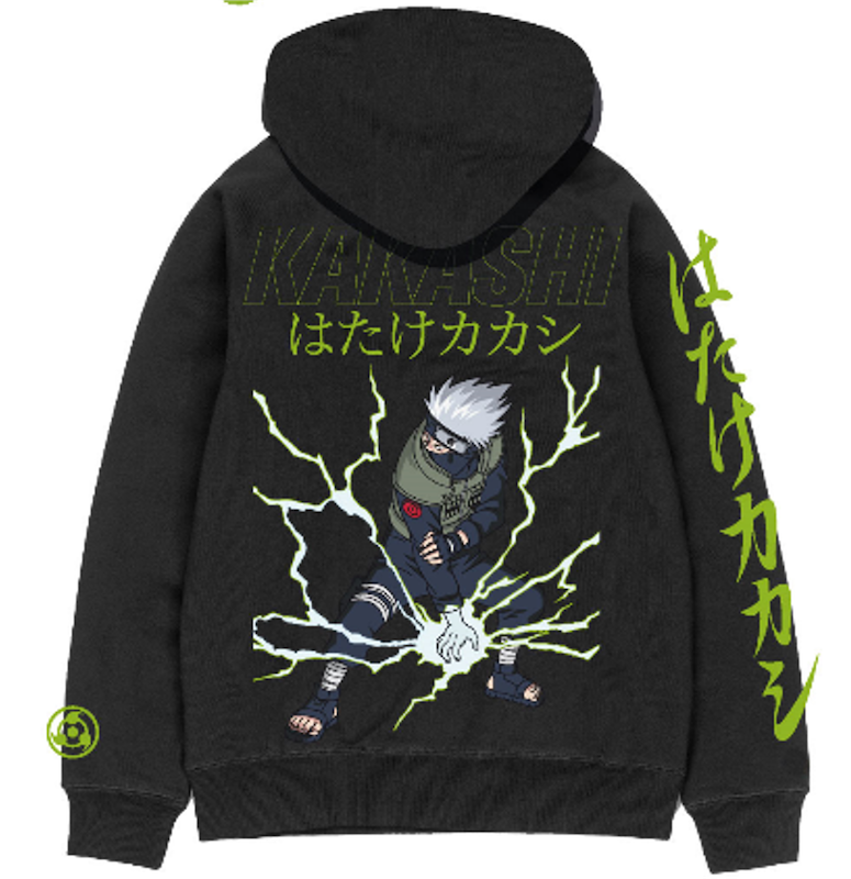 NARUTO - Kakashi 1000 Birds - Sweat à capuche (XXL) - 2