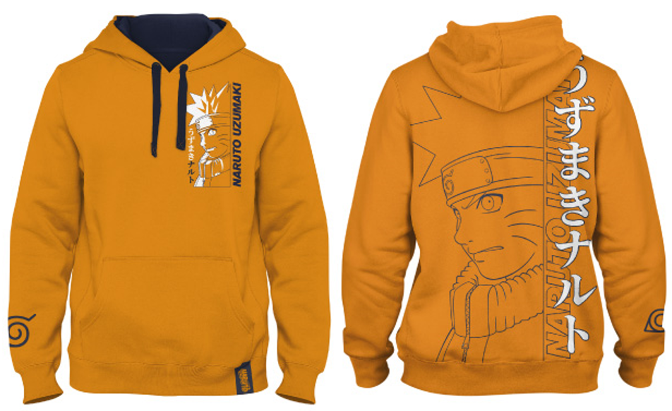 NARUTO - Naruto Action - Sweat à capuche (S) - 2