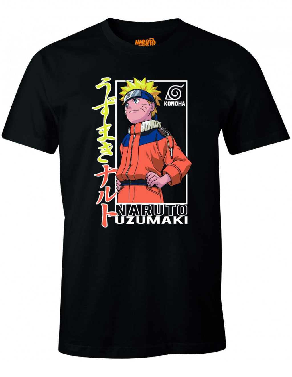 NARUTO - Naruto Uzumaki - Men T-shirt (XXL) : ShopForGeek.com: T-Shirt ...