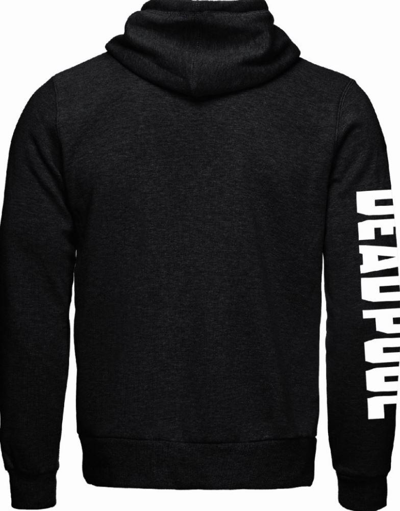 DEADPOOL - MARVEL - Sweat Black/Red Logo (XL) - 4
