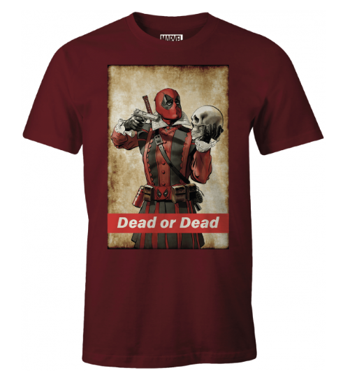 Deadpool Peignoir Homme Geek MARVEL Dead Or Dead Deadpool T-Shirt - Main Image