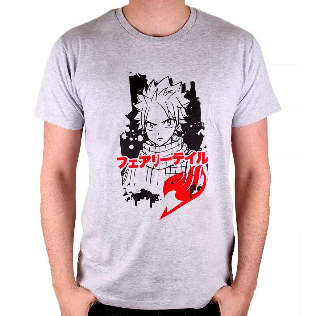 FAIRY TAIL TShirt Natsu Dagnir (L) TShirt Cotton Division Fairy Tail