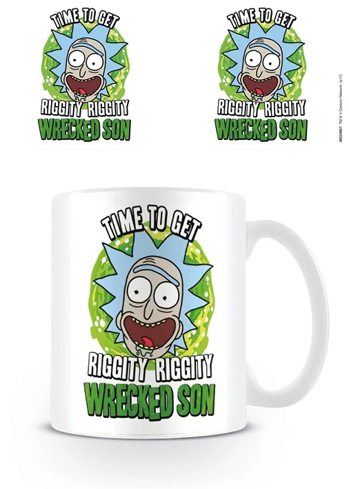 RICK & MORTY - Mug - 300 ml - Wrecked Son_IMAGE_1