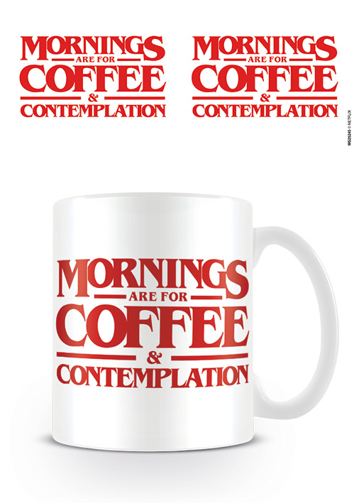 STRANGER THINGS - Mug - 315 ml - Coffee & Contemplation_IMAGE_1