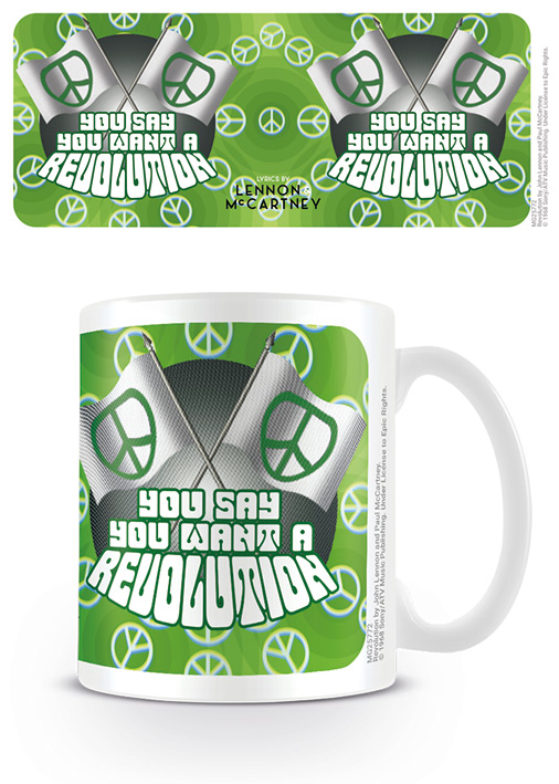 LENNON & MCCARTNEY - Mug - 315 ml - Revolution Flags_IMAGE_1