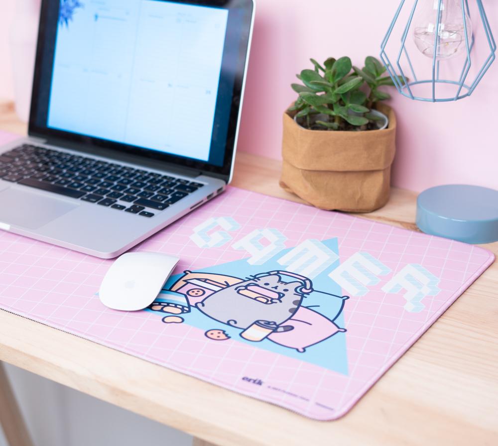 PUSHEEN - Gamer - Tapis de Bureau XL - 2