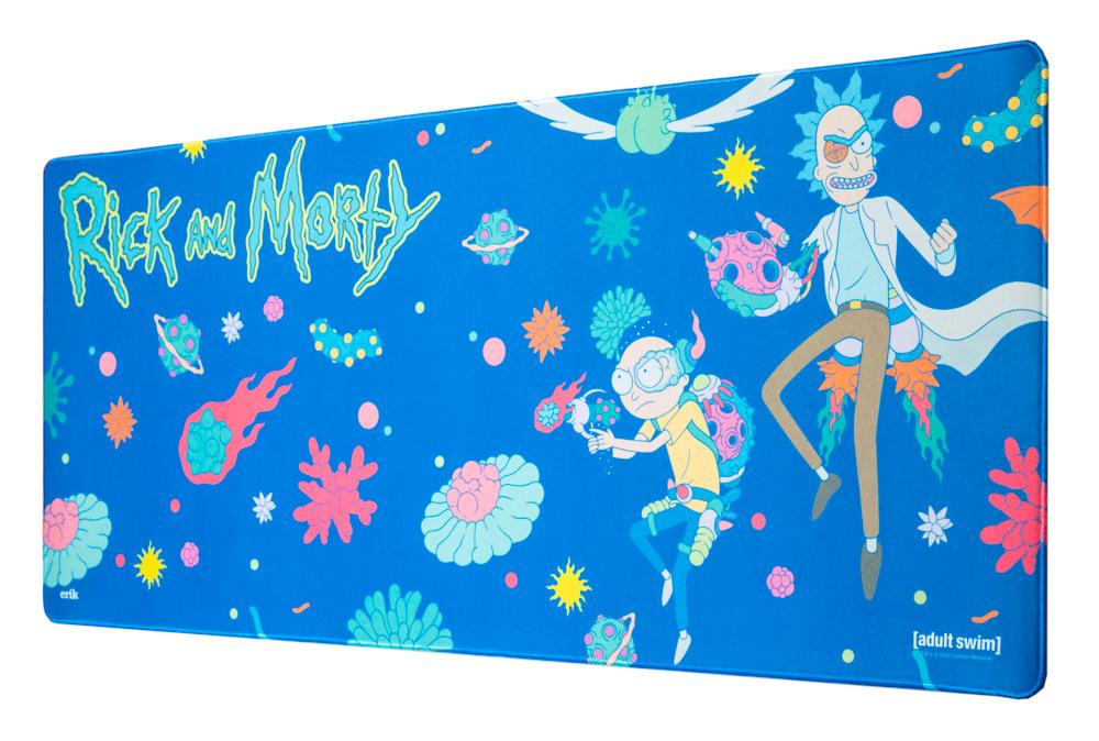 RICK & MORTY - Virus Attack - Tapis de Bureau XL - 2