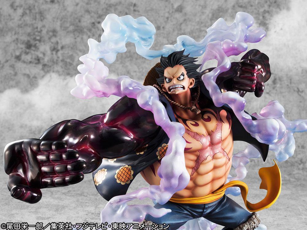 ONE PIECE - Luffy Gear 4 - 30 cm 'Megahouse' : ShopForGeek.com