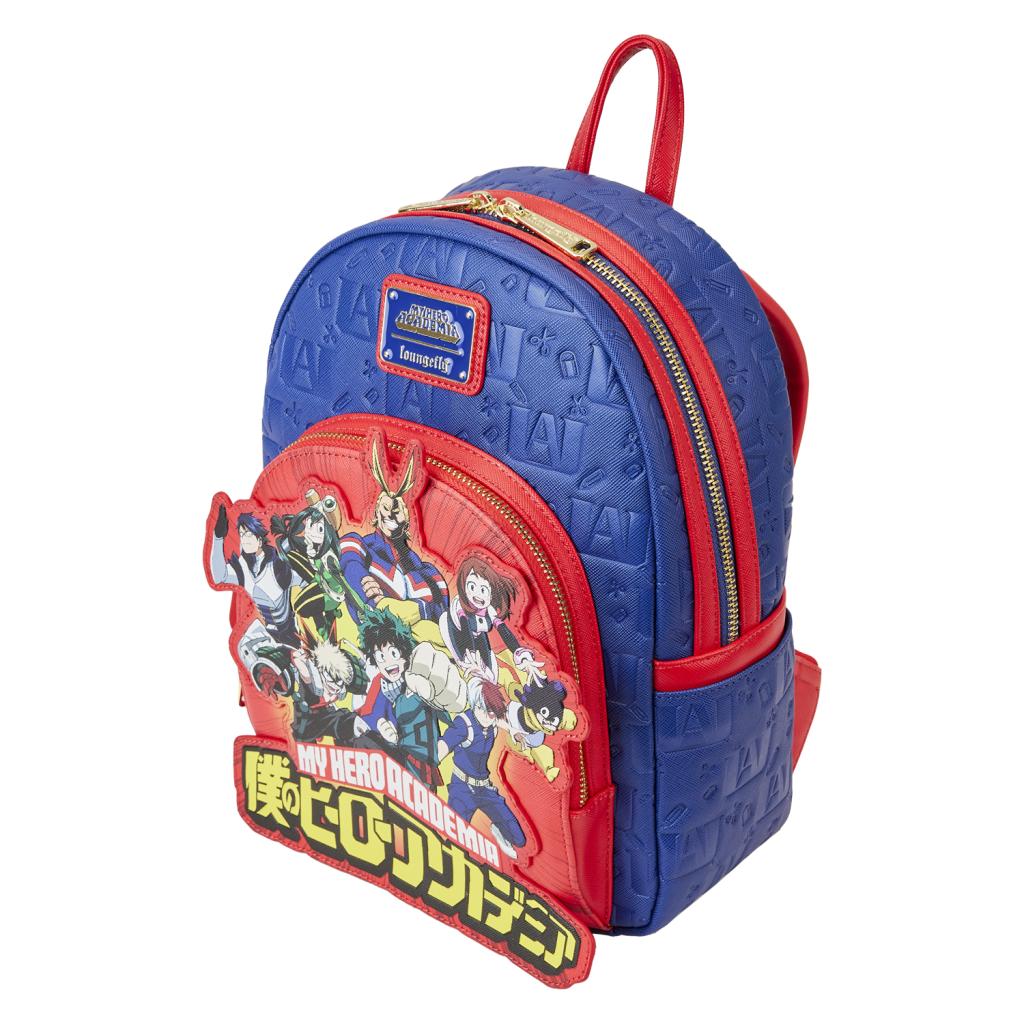 MY HERO ACADEMIA - Groupe Logo en relief - Mini Sac à Dos LoungeFly - 3