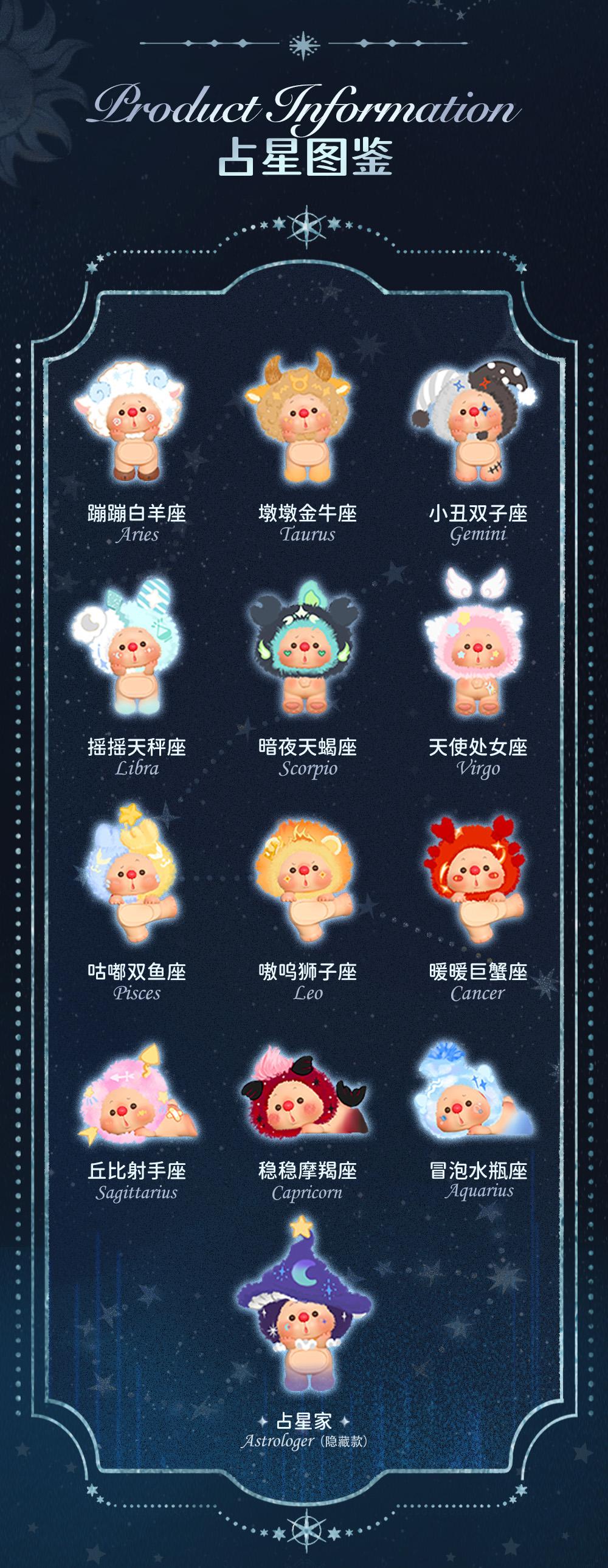 JOTOYS -Oyo Constellation Stories Mini series BLIND BOX (12pcs) -5-7cm - 2