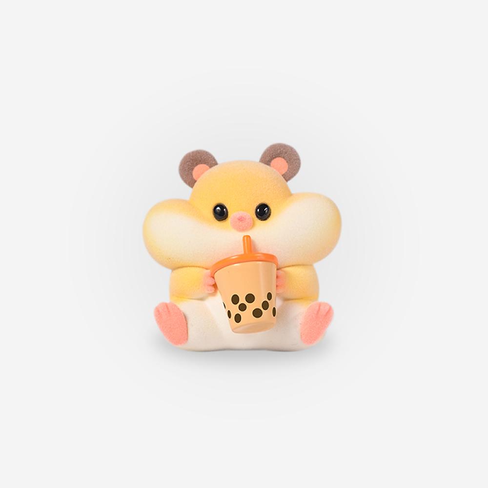 FLOCKING RICH HAMSTER - Hamster's Daily life - 4-7cm (Assort 6 Pcs) - 4