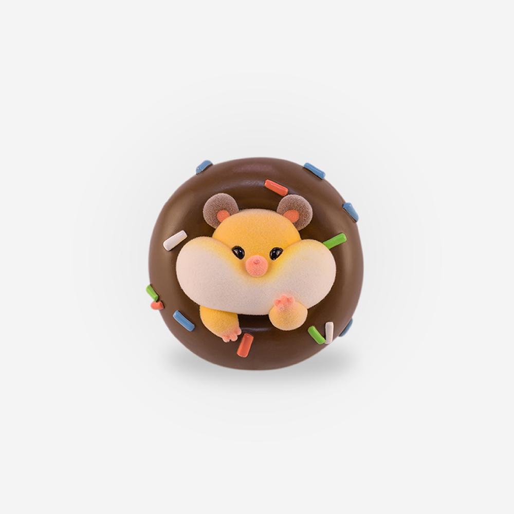 FLOCKING RICH HAMSTER - Hamster's Daily life - 4-7cm (Assort 6 Pcs) - 6