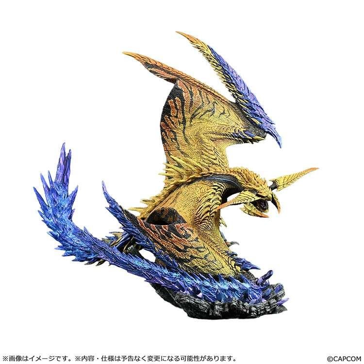 MONSTER HUNTER - Shining Thunder Wyvern Rey Dau - Statue 28cm - 2