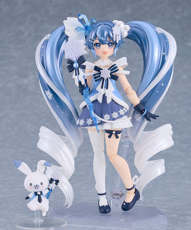 HATSUNE MIKU - Snow Miku Crystal Snow - Figurine Figma 13cm