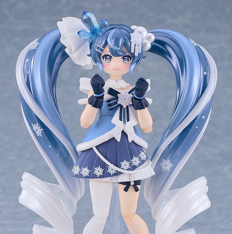 HATSUNE MIKU - Snow Miku Crystal Snow - Figurine Figma 13cm