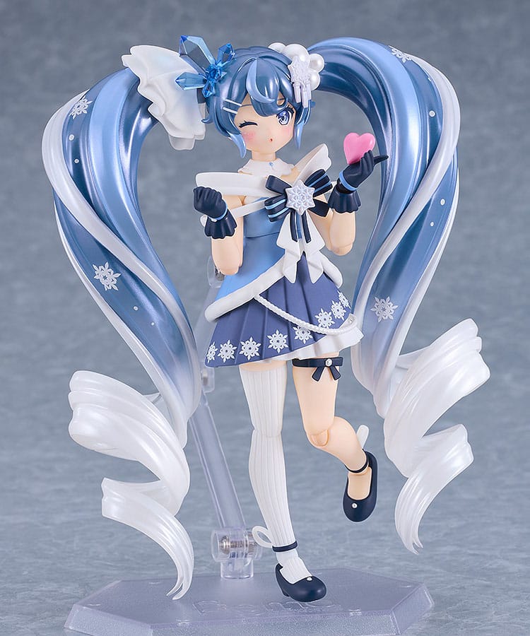 HATSUNE MIKU - Snow Miku Crystal Snow - Figurine Figma 13cm