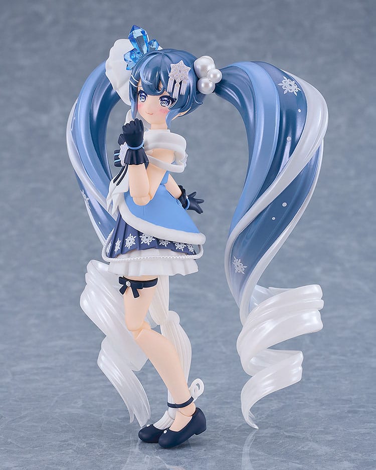 HATSUNE MIKU - Snow Miku Crystal Snow - Figurine Figma 13cm