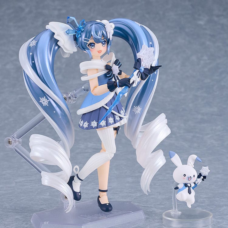 HATSUNE MIKU - Snow Miku Crystal Snow - Figurine Figma 13cm