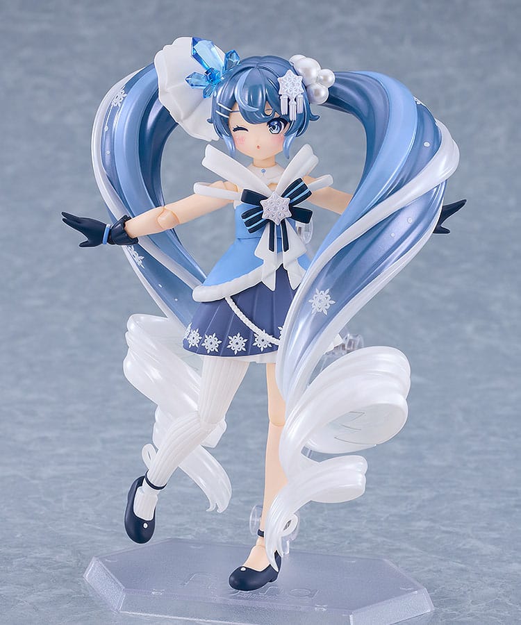 HATSUNE MIKU - Snow Miku Crystal Snow - Figurine Figma 13cm