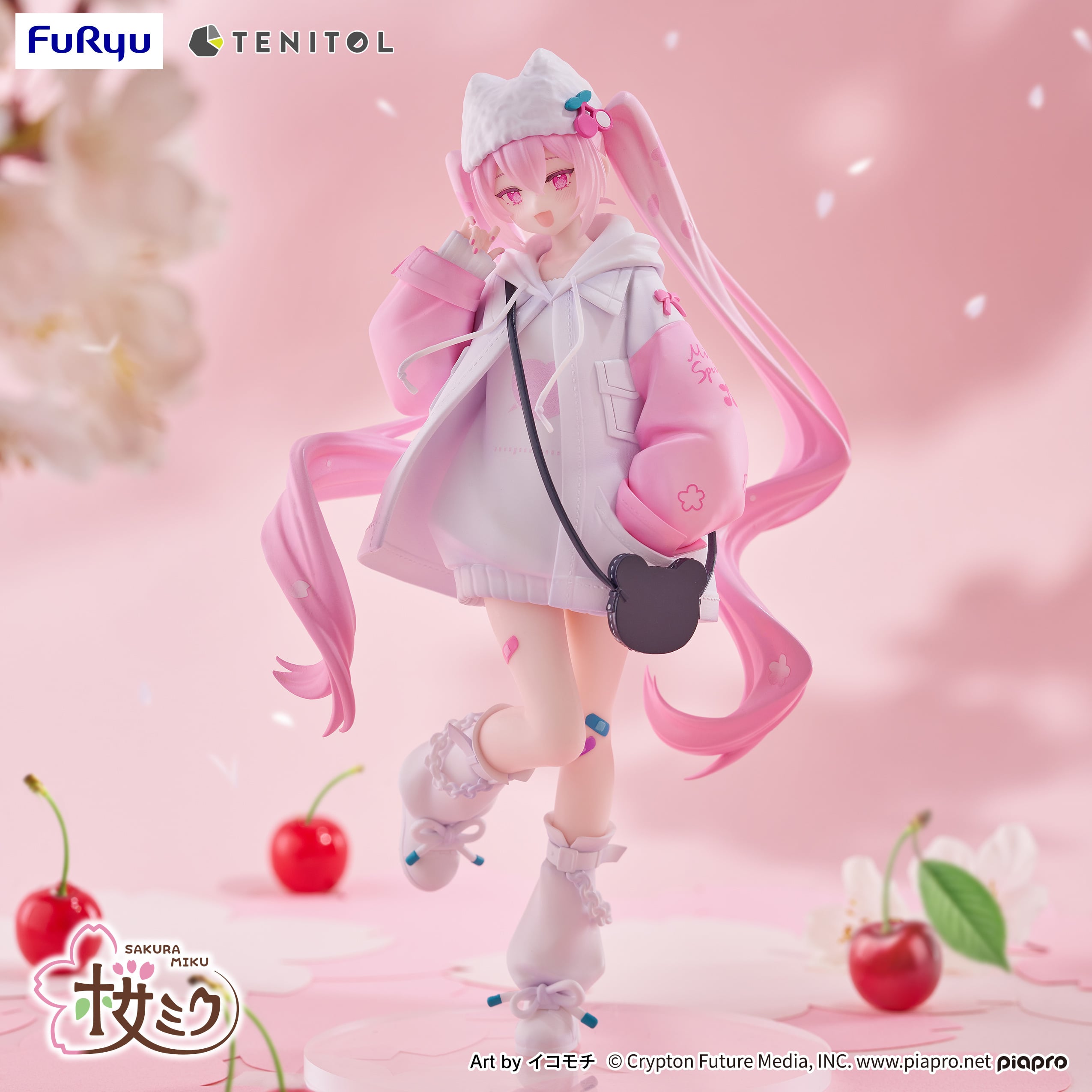 HATSUNE MIKU - Sakura Miku - Statuette Tenitol 19cm