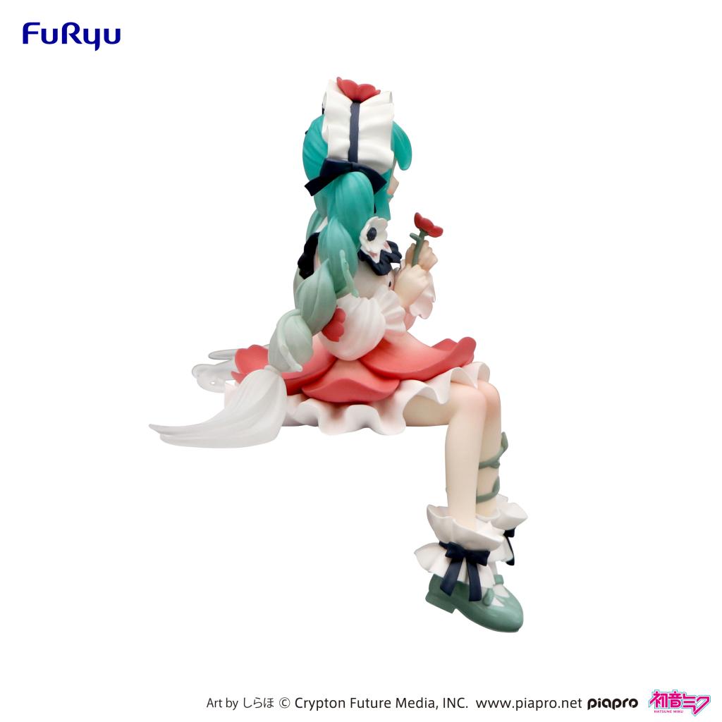 HATSUNE MIKU - Flower Fairy Anemone - Statuette Noodle Stopper 14cm - 3