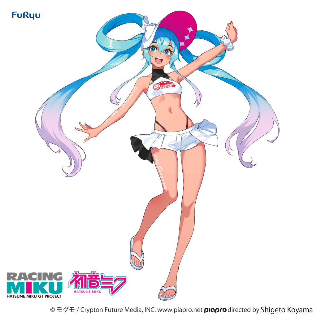 HATSUNE MIKU - Racing Miku 2024 Summer - Statuette Trio-Try-It 21cm - 4