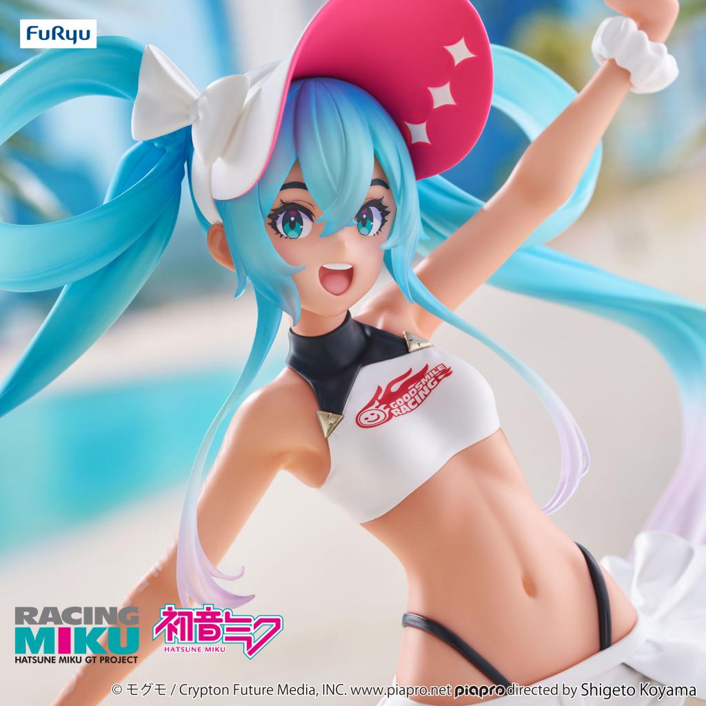HATSUNE MIKU - Racing Miku 2024 Summer - Statuette Trio-Try-It 21cm - 5