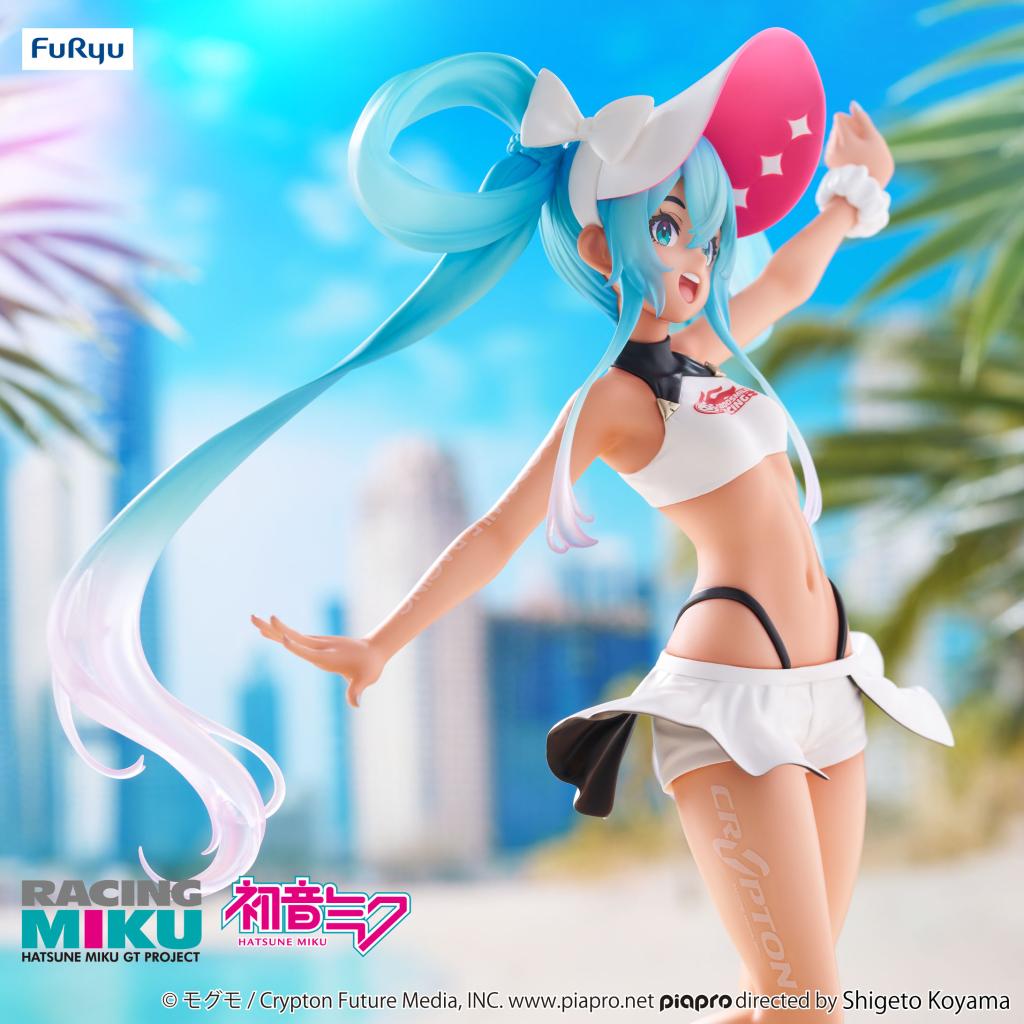 HATSUNE MIKU - Racing Miku 2024 Summer - Statuette Trio-Try-It 21cm - 6