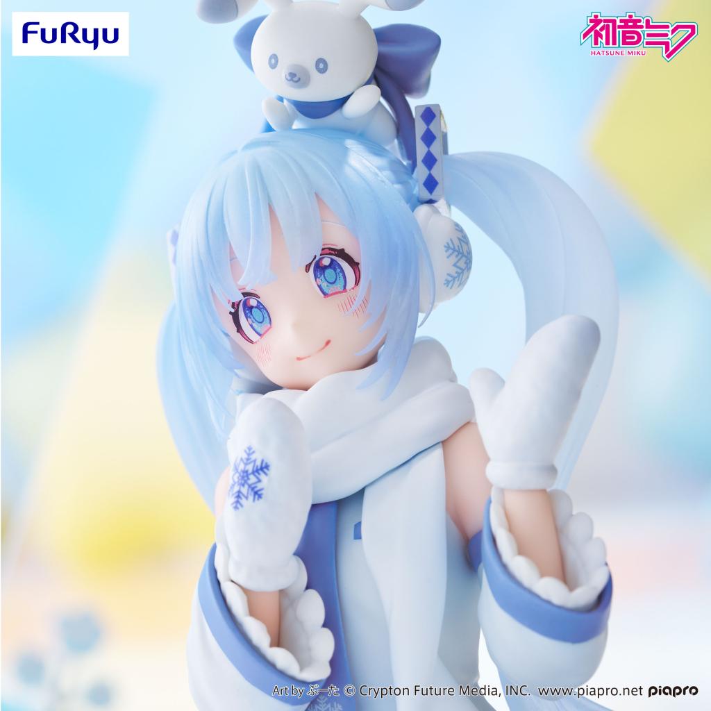HATSUNE MIKU - Snow Miku "Sky Town" - Statue Noodle Stopper 10cm ...