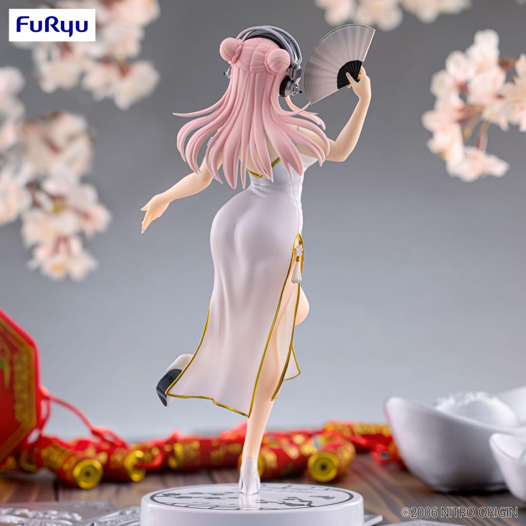 SUPER SONICO - White china dress - Statue Trio-Try-It 21cm - 5