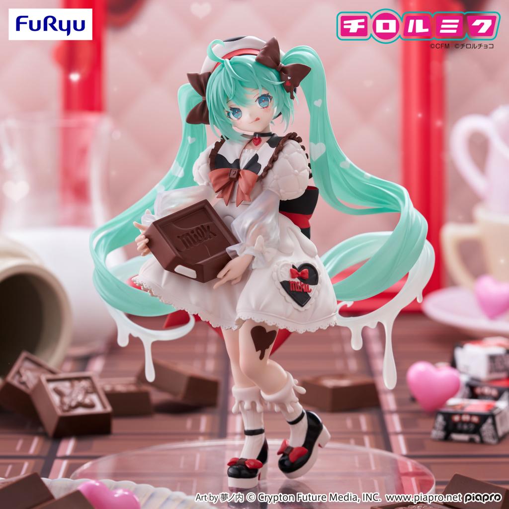 HATSUNE MIKU - Hatsune Miku x Tirol Choco - Statue Trio-Try-It