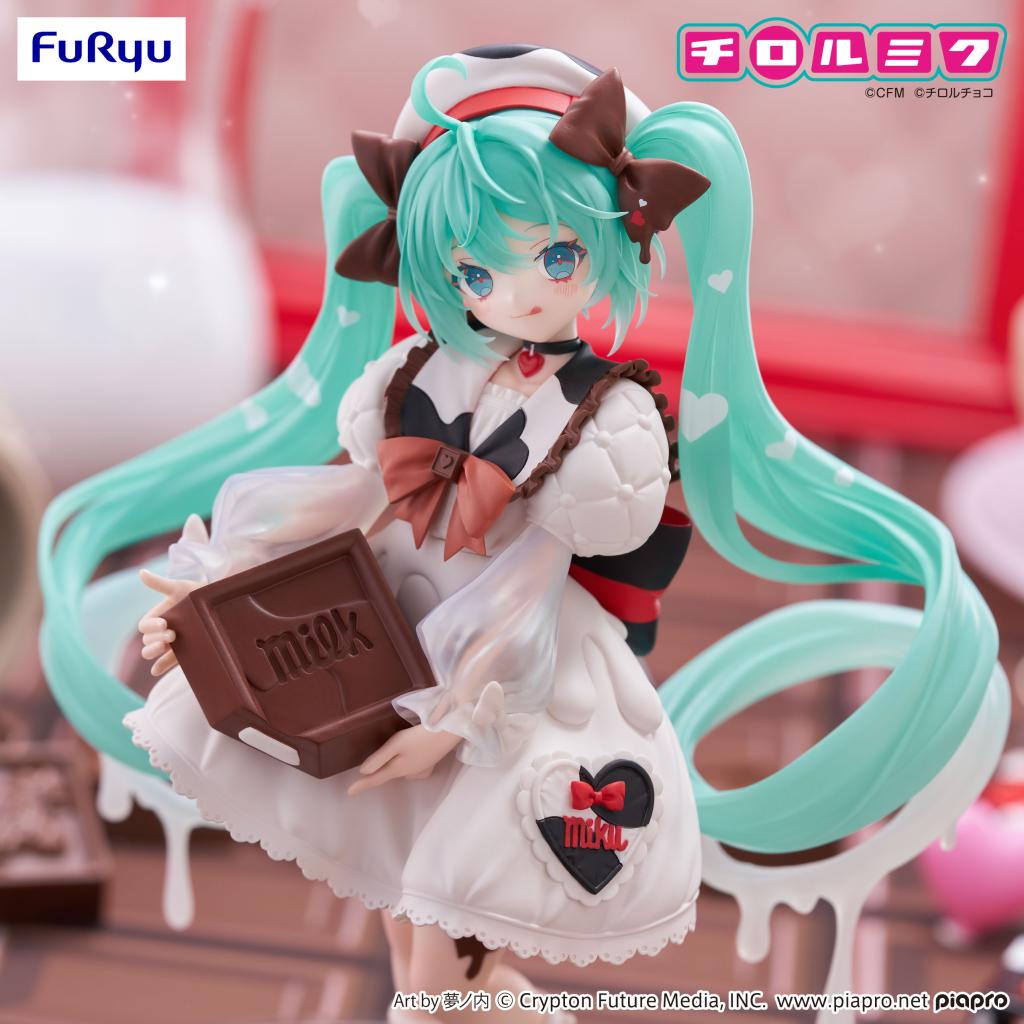 Miku　3点 HATSUNE MIKU - Hatsune Miku x Tirol Choco - Statue Trio-Try-It