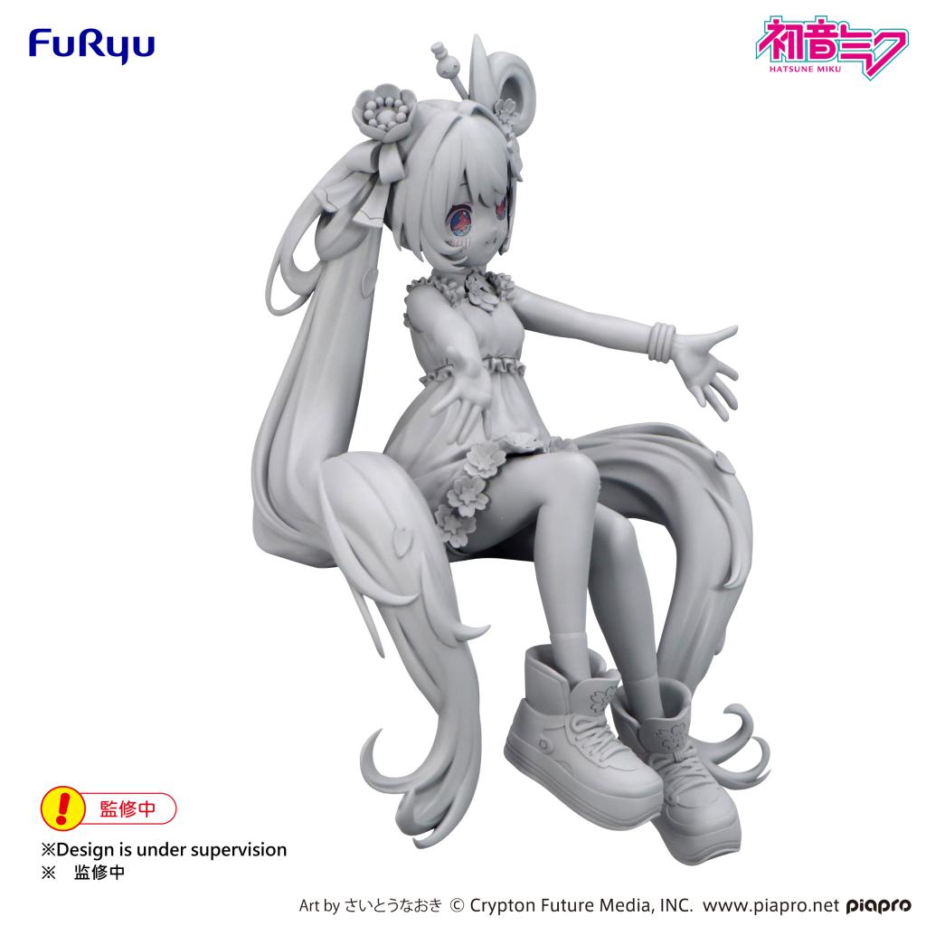 HATSUNE MIKU - 10th Anniversary - Statue Noodle Stopper 14.5cm - 4