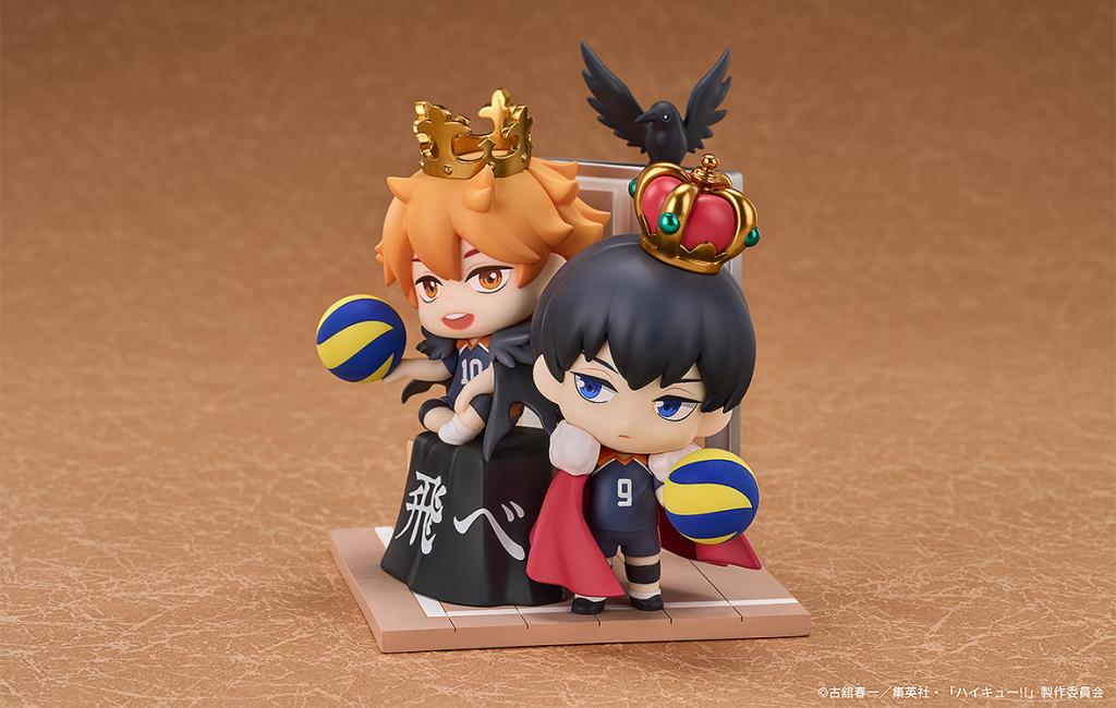 HAIKYU!! - Shoyo Hinata & Tobio Kageyama - Figurines Qset+ 10.5cm - 3