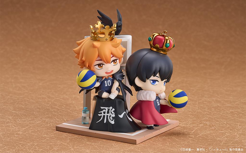HAIKYU!! - Shoyo Hinata & Tobio Kageyama - Figurines Qset+ 10.5cm - 4