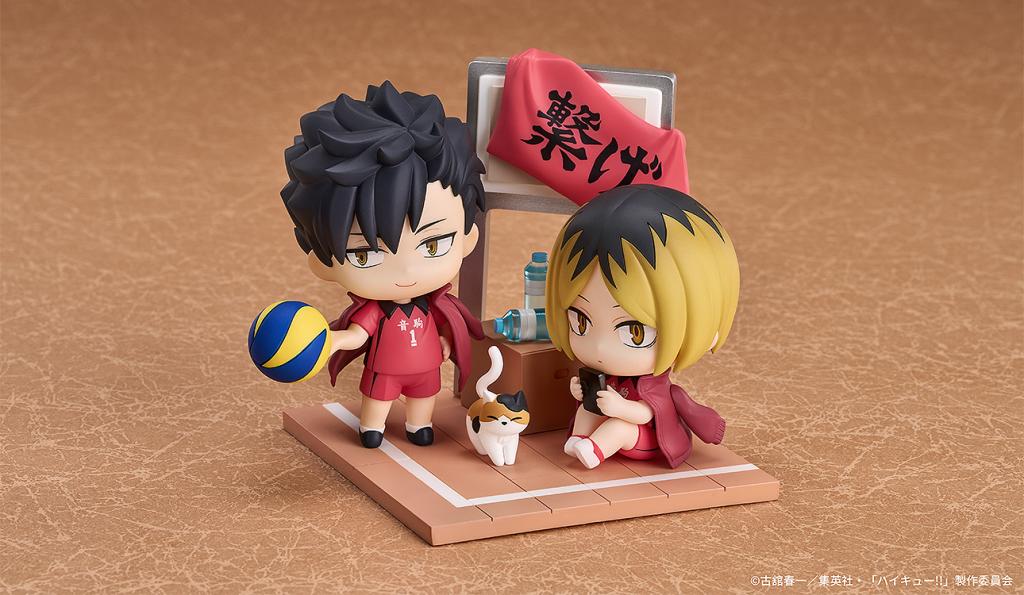 HAIKYU!! - Tetsuro Kuroo & Kenma Kozume - Figurines Qset+ 8.4cm - 4