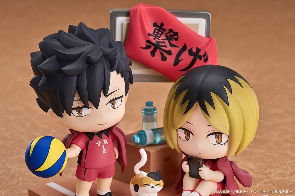 Set 8 Mini Statuette Haikyuu Anime: Kuroo, Kenma, Hinata | Cake Topper E Decorazioni Auto