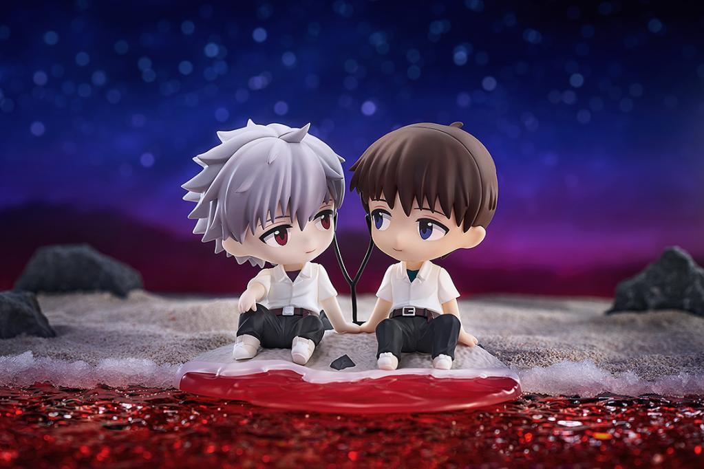 EVANGELION - Shinji Ikari & Kaworu Nagisa - Figurine Mini Memory 8.5cm - 4
