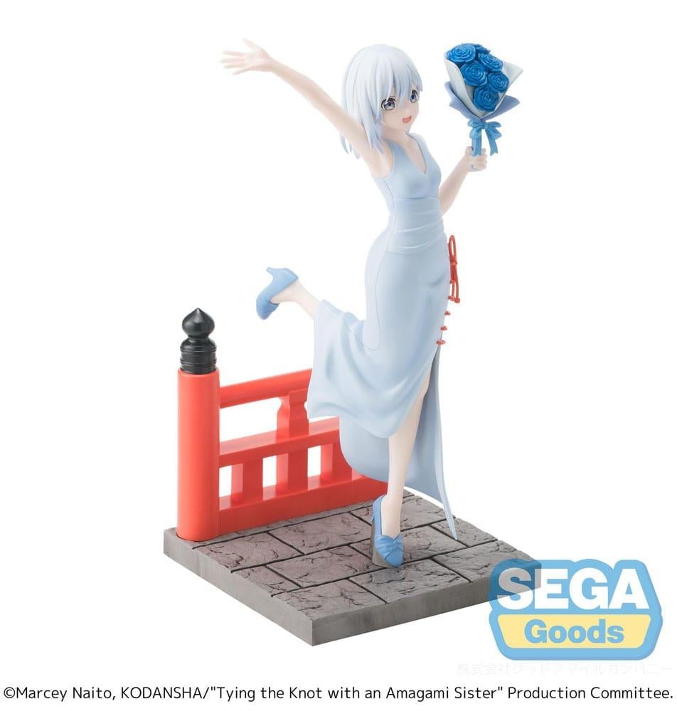 TYING THE KNOT WITH AN AMAGAMI SISTER - Asahi - Statue Luminasta 18cm - 4