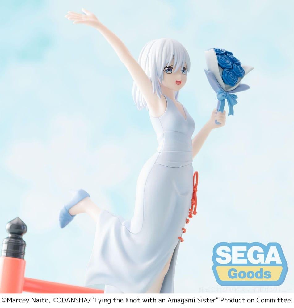 TYING THE KNOT WITH AN AMAGAMI SISTER - Asahi - Statue Luminasta 18cm - 5
