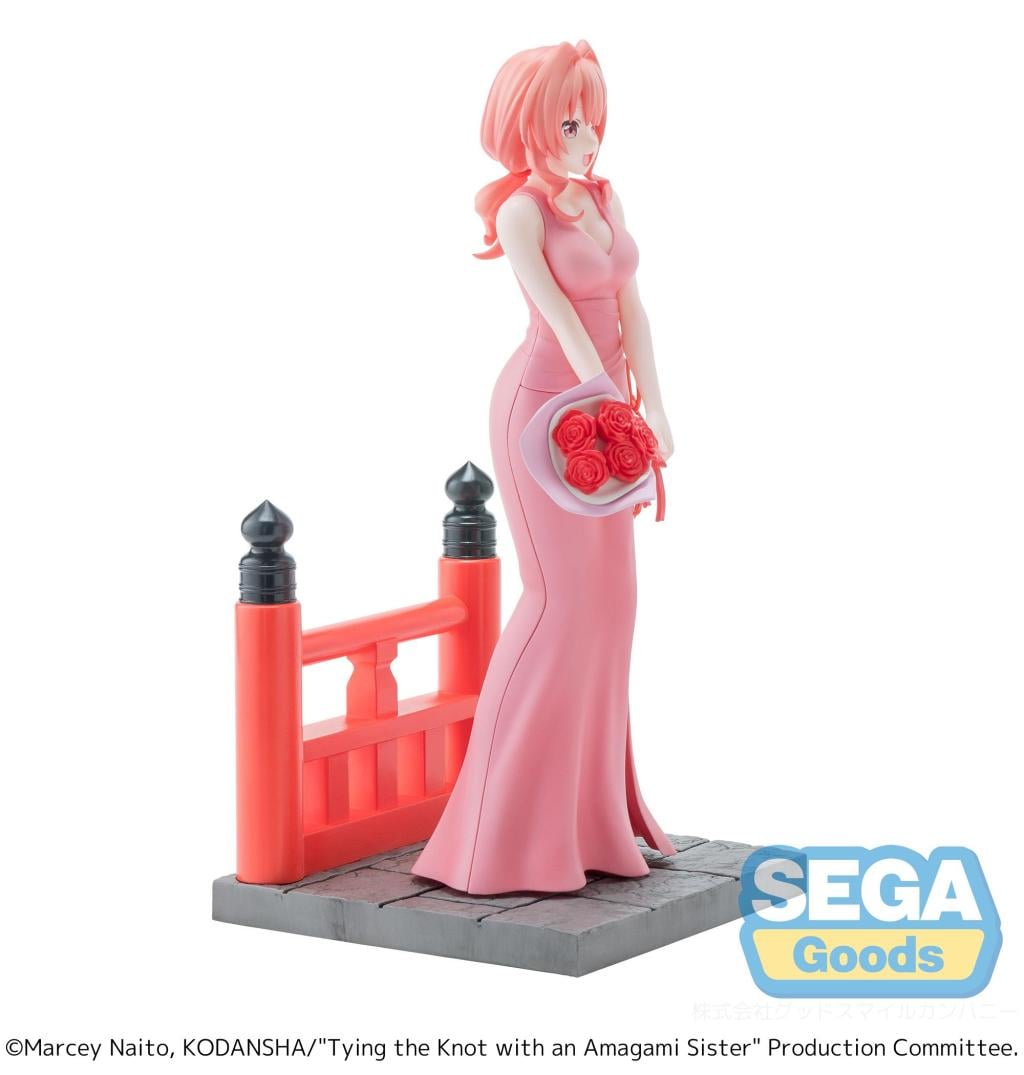 TYING THE KNOT WITH AN AMAGAMI SISTER - Yuna - Statue Luminasta 19cm - 4