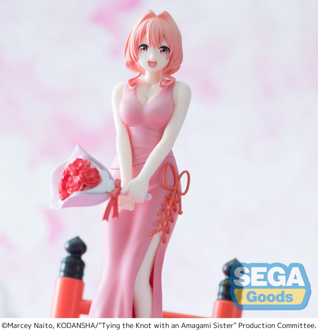 TYING THE KNOT WITH AN AMAGAMI SISTER - Yuna - Statue Luminasta 19cm - 5