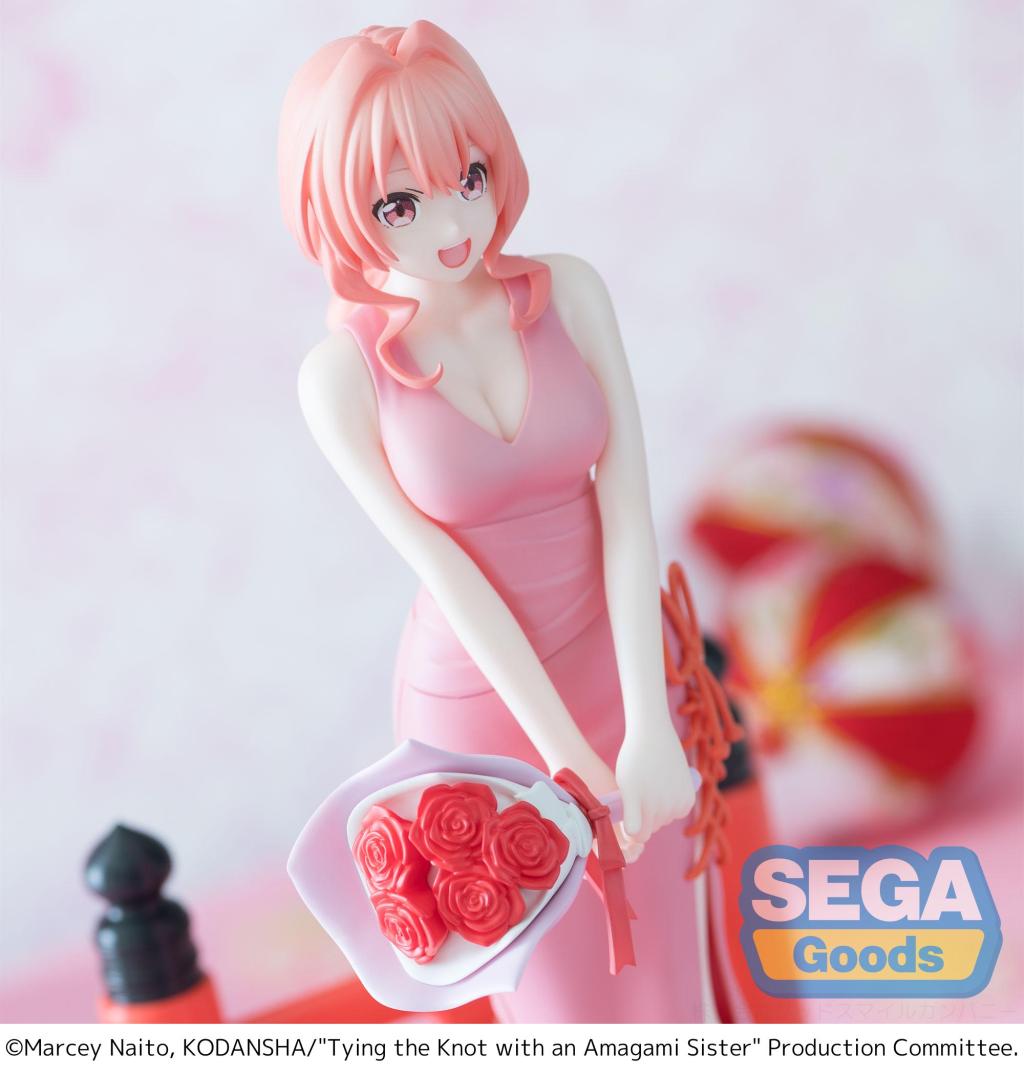 TYING THE KNOT WITH AN AMAGAMI SISTER - Yuna - Statue Luminasta 19cm - 6